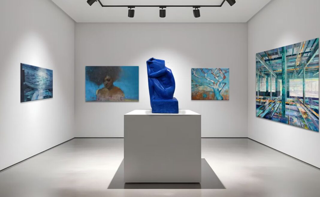 Stanek Gallery Miami BLUE