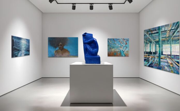 Stanek Gallery Miami BLUE