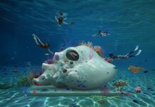 The ReefLine: Miami’s Underwater Art Park Experience the majesty of “Heart of Okeanos,” Image by Petroc Sesti