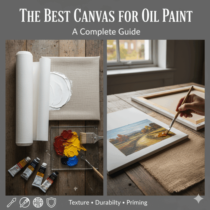 The Best Canvas for Oil Paint: A Complete Guide