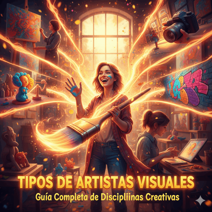 Tipos de Artistas Visuales: Guía Completa de Disciplinas Creativas