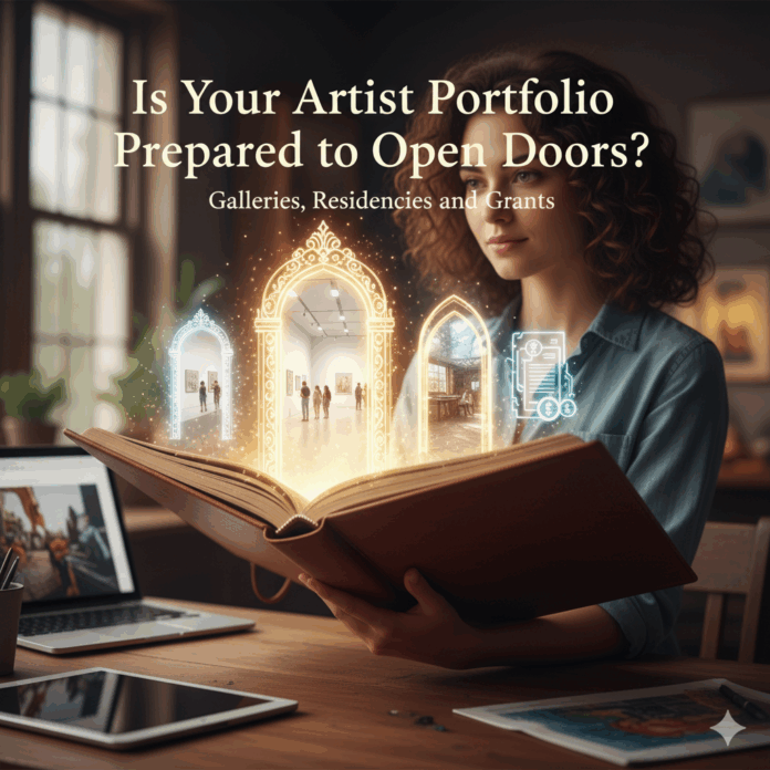 Your Artist Portfolio Prepared to Open Doors to Galleries, Residencies, and Grants?