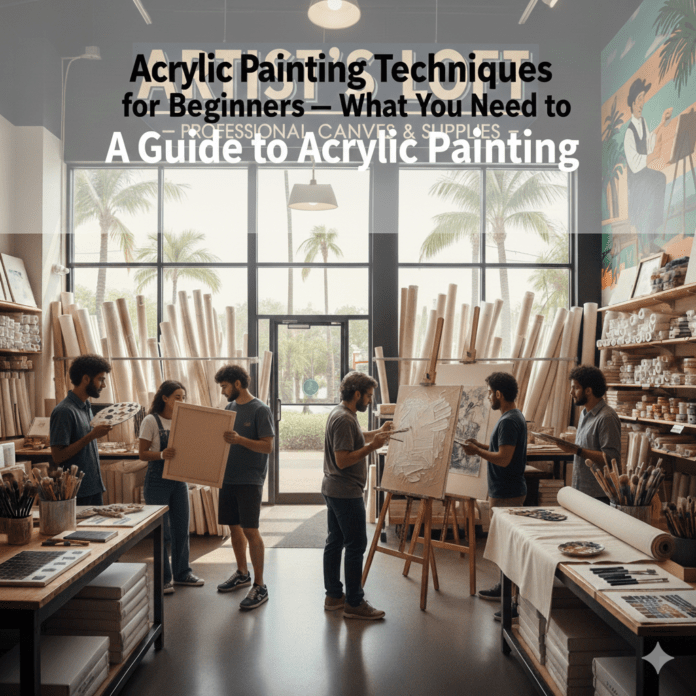 A Guide to Acrylic Painting