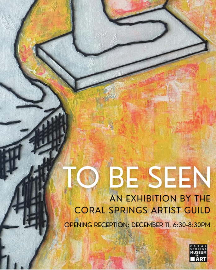 Coral Springs Artist Guild “To Be Seen” Opening Reception Coral Springs Artist Guild: “To Be Seen” Opening Reception