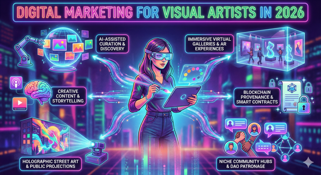 Digital Marketing for Visual Artists in 2026