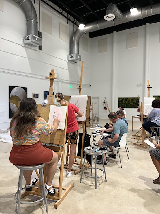 Drawing & Painting class at Arts Warehouse Delray Beach, FL