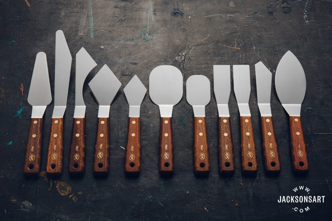 Palette knives painting