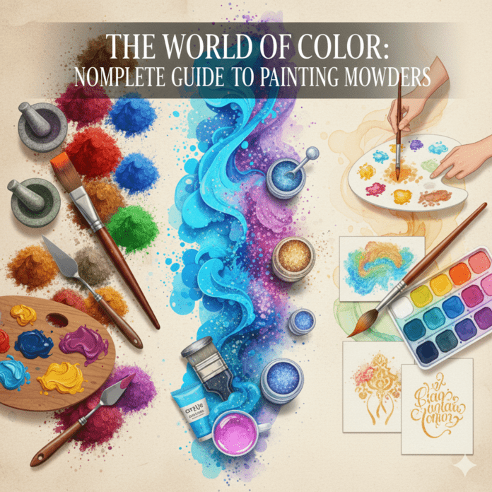 The World of Pigments and Powders- Understanding Artist Colors-Gemini_Generated_Image_5yw4yg5yw4yg5yw4 The World of Pigments and Powders: Understanding Artist Colors