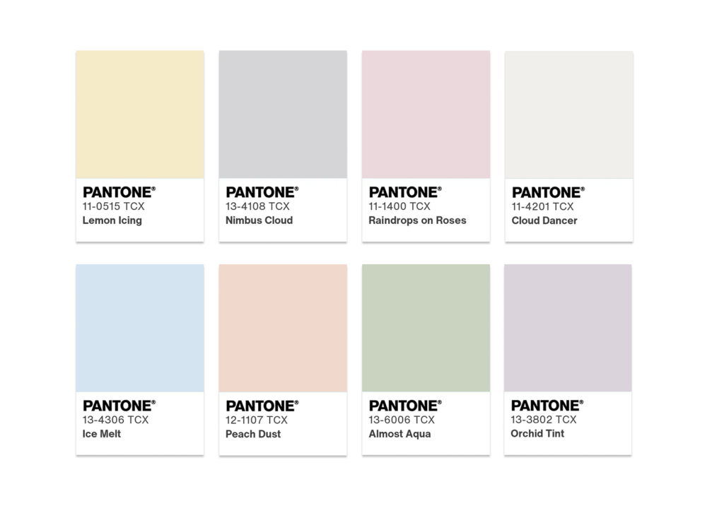 PANTONE 11-4201 Cloud Dancer: The Color Palettes