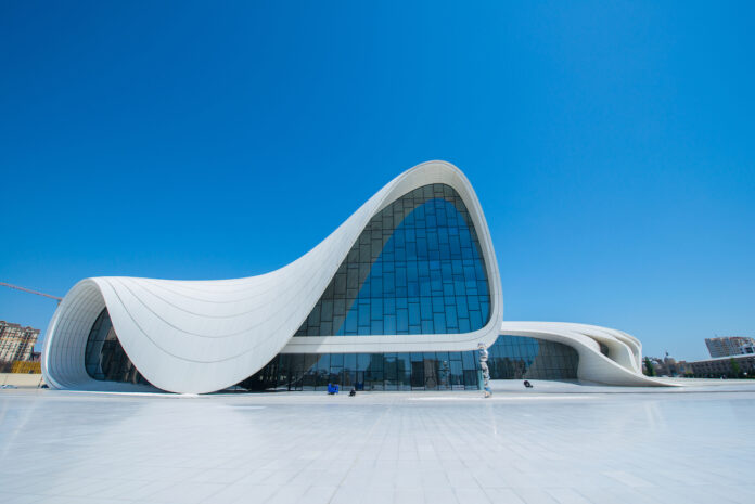 Zaha Hadid Baku-,May,03:,Heydar,Aliyev,Center,On,May,3,,2014 Zaha Hadid