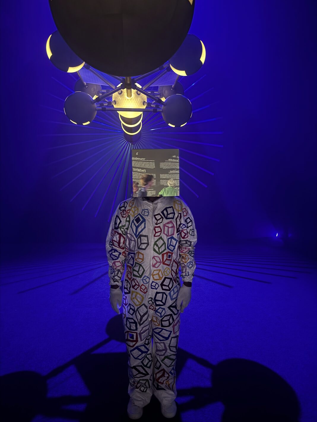 Kube Man Performance at the German Pavilion — Venice Biennale 2024 Kube Man Performance at the German Pavilion — Venice Biennale 2024