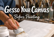 Gesso Your Canvas Before Painting Gesso Your Canvas Before Painting