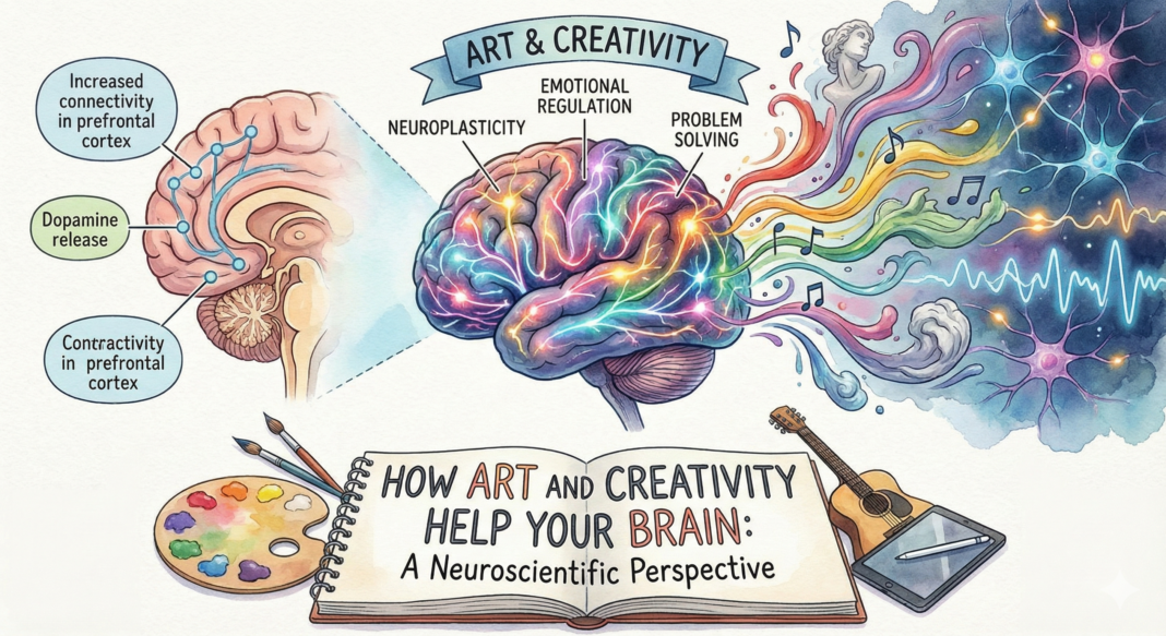 How Art and Creativity Help Your Brain: A Neuroscientific Perspective