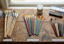 Paint Brushes for Oil, Acrylic, and Watercolor Painting: Choosing the Right Tools for Each Medium Paint Brushes for Oil, Acrylic, and Watercolor Painting