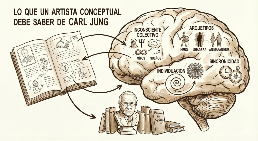 Qué debe saber o aprender un artista conceptual de Carl Jung