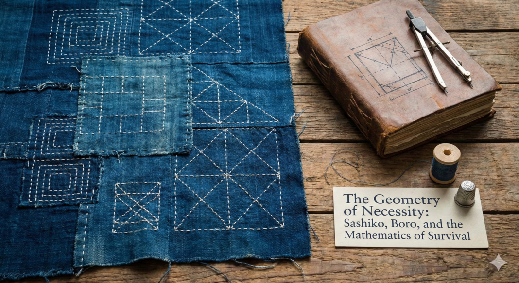 The Geometry of Necessity: Sashiko, Boro, and the Mathematics of Survival