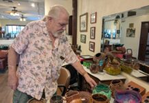 Weaving Pine Needles into Baskets Tom Firth textile artist