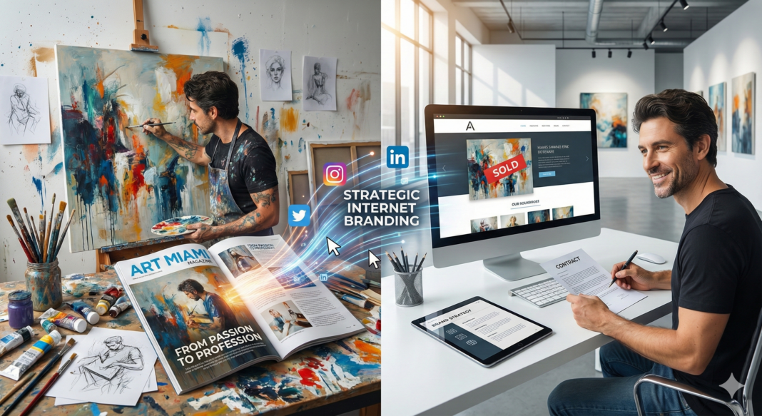 From Passion to Profession: Visual Artists into Full-Time Creatives