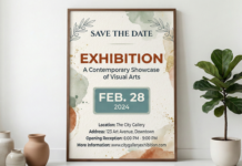 SAVE THE DATE: EXHIBITIONS ON FEBRUARY 28 SAVE THE DATE: EXHIBITION on Feb. 28