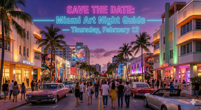 Save The Date: Miami Art Night Guide — Thursday, February 12