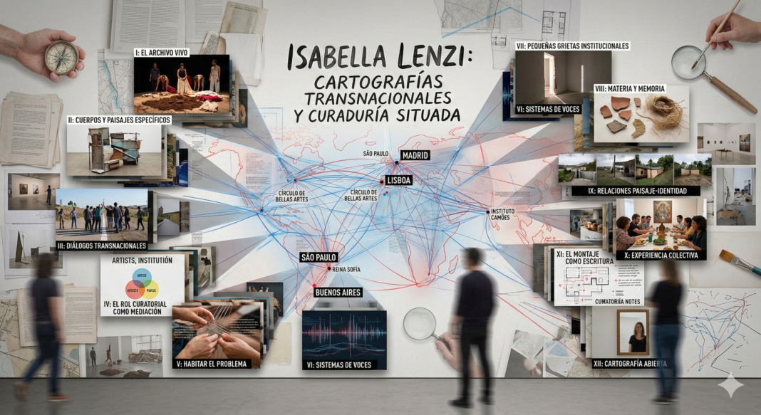 Isabella Lenzi: Cartografías Transnacionales y Curaduría Situada