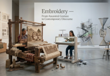 Embroidery — From Ancestral Gesture to Contemporary Discourse Embroidery