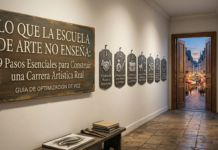 Lo que la escuela de arte no enseña: 9 pasos esenciales para construir una carrera artística real Lo que la escuela de arte no enseña