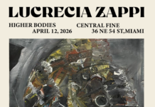 Lucrecia Zappi Higher Bodies Argus 2025-2026 Oil on linen 15 x 18 in 38 x 45 cm