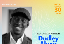 Dudley Alexis Named Recipient of the 2026 DVCAI Catalyst Award