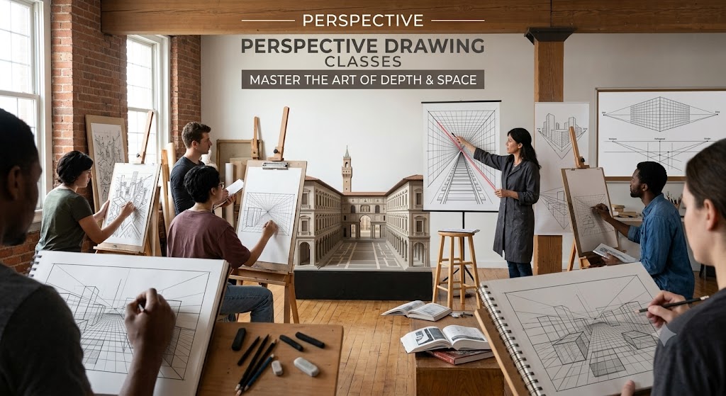 Perspective Drawing classes in Miami, Florida Perspective Drawing classes in Miami, Florida