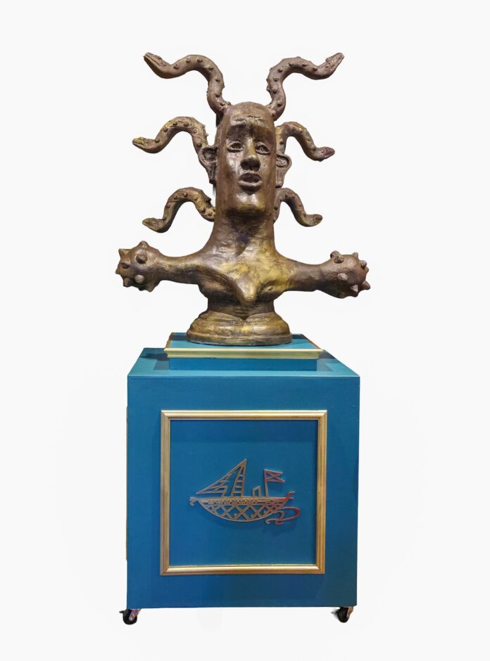 Damballah, Mixed Media Sculpture, 2026