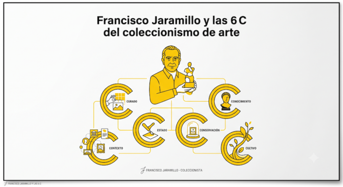 Francisco Jaramillo y las 6 C del coleccionismo de arte