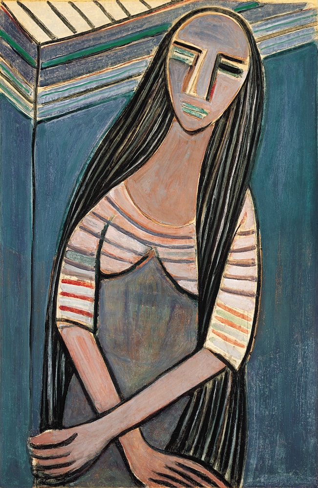 Wifredo Lam, Mujer con Pelo Largo