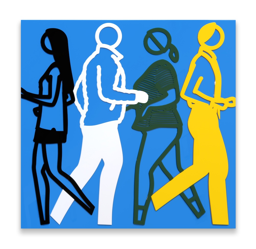 Julian Opie_Teresa John Amy Tim._2022
