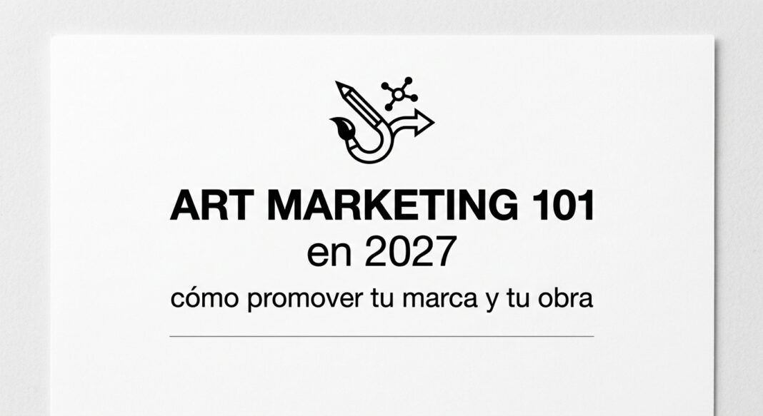 Art Marketing 101 en 2027: cómo promover tu marca y tu obra